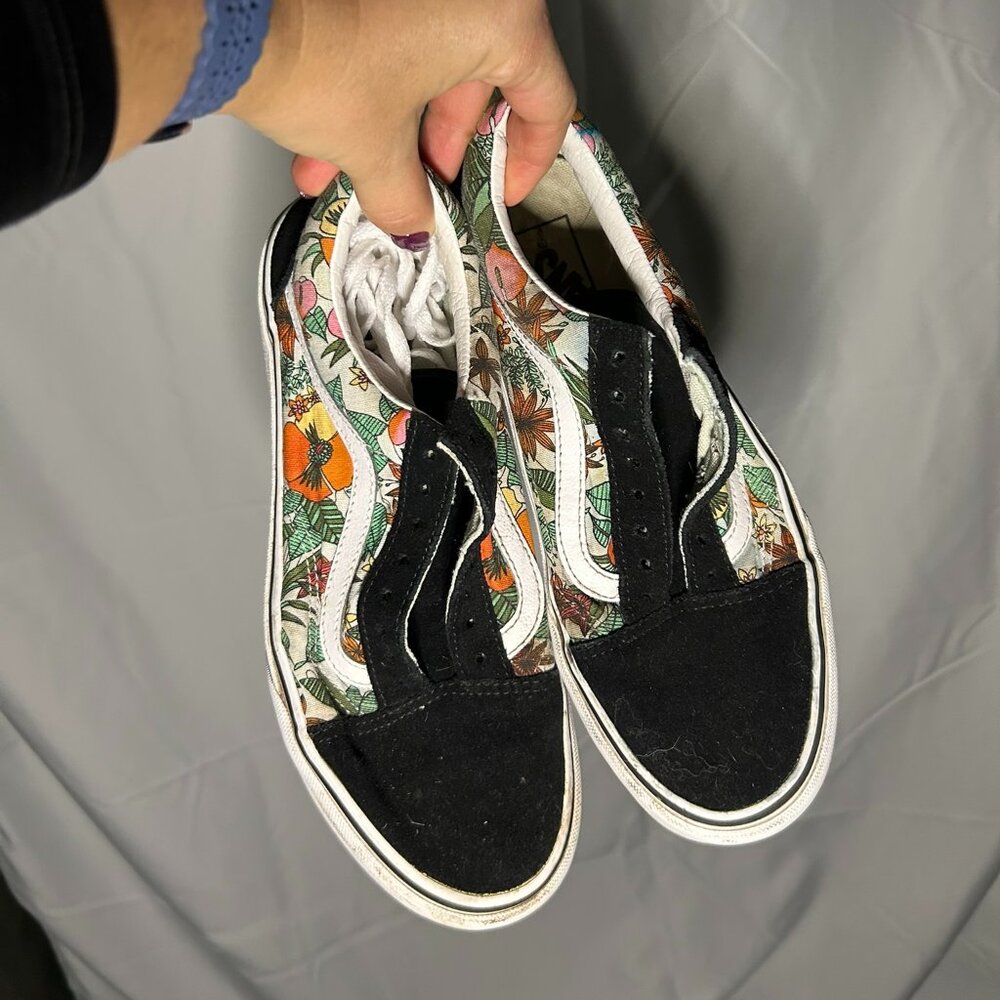 Floral Old Skool Vans